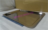 LOT,1 BOX(8PCS)NEW 15"x20" MIRROR FINISH PLATTERS