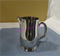 LOT,6X S/S WATER PITCHER/CREAMERS W/ ICE GUARD