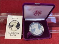 1986-S SILVER AMERICAN EAGLE PROOF COIN
