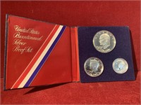1776-1976 US BICENTENIAL SILVER PROOF SET
