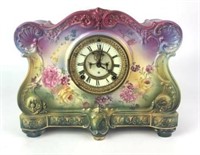 La Vergne Glazed Mantle Clock