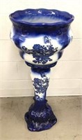 Ironstone Staffordshire Planter and Stand