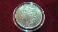 1883 (O) MORGAN SILVER $ 90% AU