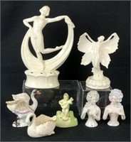 Selection of Figurines & Figural Flower Frogs