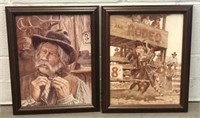 Michael Scovel Western Folk Art Cowboy & Rodeo