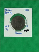 1887 Britain 1/2 Penny
