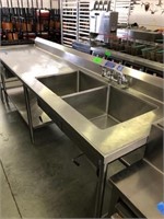 9' 2-COMPARTMENT SINK