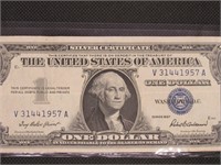 1957 Series One Dollar Bill