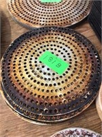 (17) 14" PIZZA OVEN PANS