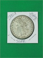 1881-P Morgan Dollar, Silver