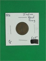 1906 Indian Head Penny, G