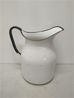 enamel pitcher