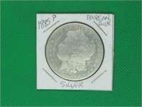1885-P Morgan Dollar, Silver