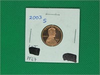 2003-S, Penny PF 67