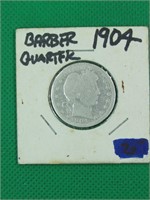 1904 Barber Quarter