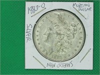 1883-O Morgan Dollar, Silver, New Orleans