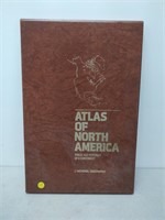 Atlas of north america national geographic book