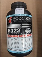 1 Lb Hodgdon H322 Rifle Powder