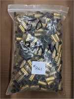 500 Once Fired, Polished/Cleaned 9mm Brass