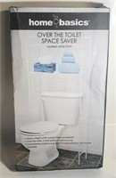 HOMEBASICS OVER THE TOILET BASTHROOM SPACE SAVER