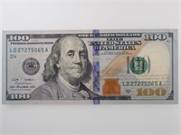 2009 US A New Series $100 Dollar Bill