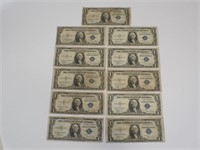 11 - 1935 C US $1 Dollar Silver Certificates