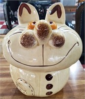 Doranne California pottery Cheshire Cat Cookie Jar
