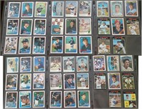 52 OLD 1970+ Topps Minnesota Twins baseball cards