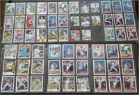 62 OLD 1970+ Topps New York Mets baseball cards