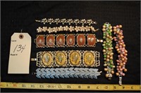 Gorgeous vintage bracelets