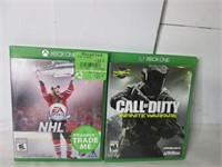 XBOX ONE GAMES: NHL 16 and CALL OF DUTY