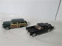 2 VINTAGE TOY CARS- FOR PIECES