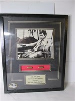 FRAMED AL PACINO PICTURE & BULLETS