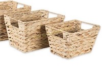 Design Imports $68 Retail Water Hyacinth Basket