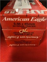 20rds American Eagle 5.56x45mm XM856 64gr