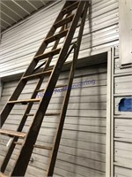 12 ft. wood step ladder