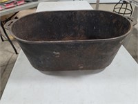 Cast iron 8 gal tub