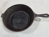 #8 cast iron deep frying pan