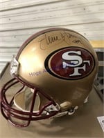 Steve Young autographed helmet