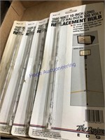 1500W 10-inch long halogen replacement bulbs, (4)