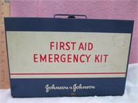Vintage Johnson & Johnson First Aid Kit