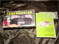 Card Shuffler and card holder