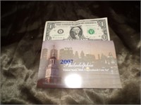 2007 Philadelphia US Mint Proof set