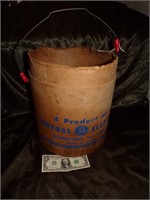 GE cardboard Bucket with handle