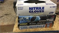 (3) Boxes Of Gloves
