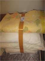 stack of bedding