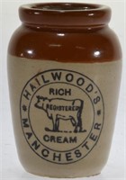 Cream Pot - Hailwood's Rich Cream Manchester