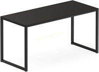 SHW Mission Straight 48” Desk Black