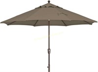 SimplyShade 9’ Taupe Color Outdoor Patio Umbrella