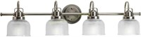 Progress Lighting 4-Light Antique $471 Retail